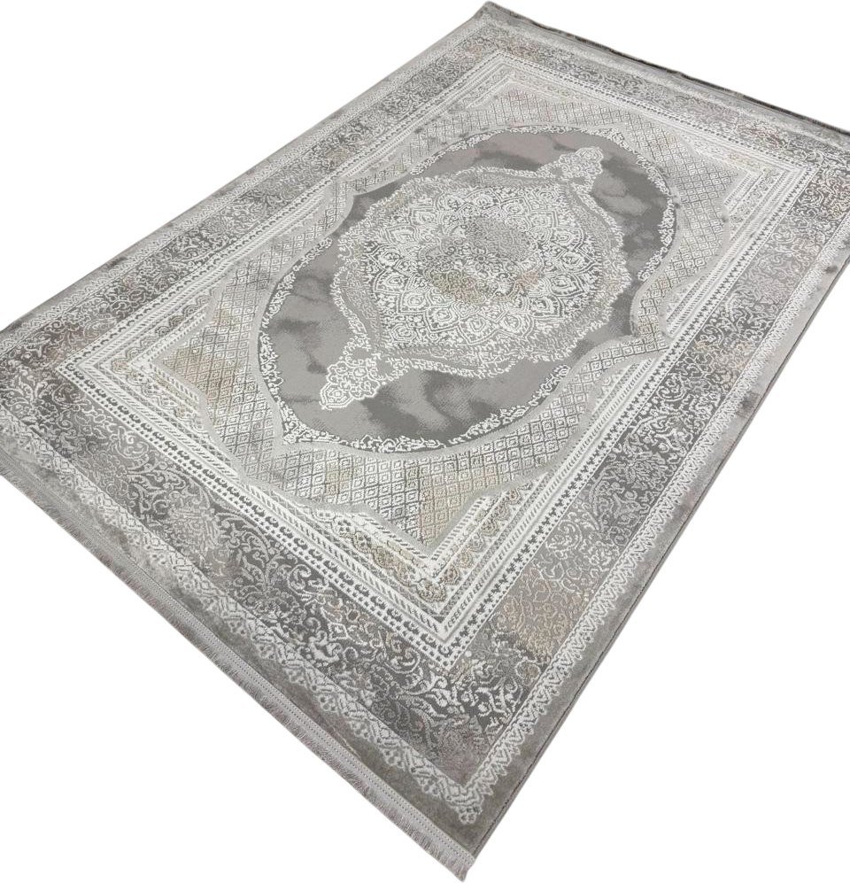 

Ковер для жилой комнаты Radjab Carpet Афина Прямоугольник 1032A 12966RK (3x4, Grey/Beige)