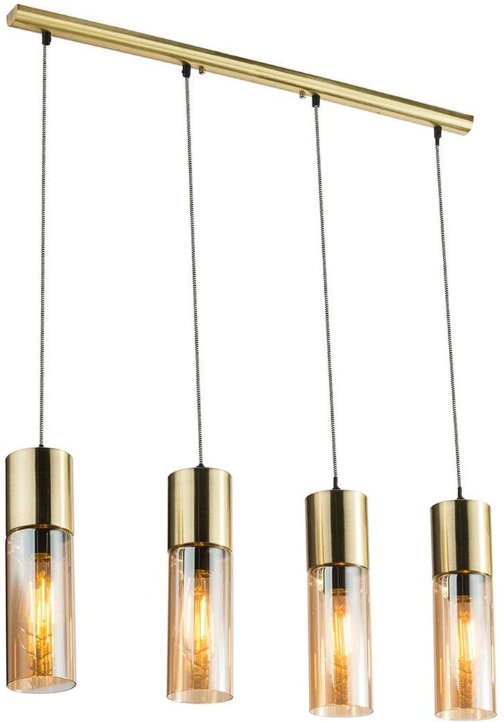 Подвесная люстра Toplight Ilene TL1628H-04GD