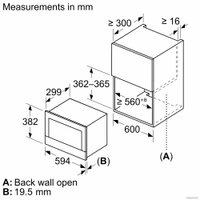 Микроволновая печь Bosch Serie 8 BFR7221B1