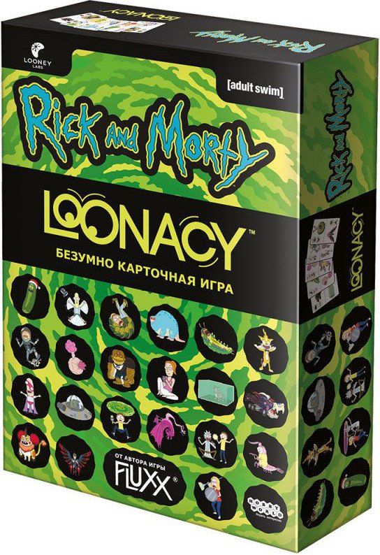 

Настольная игра Мир Хобби Loonacy: Рик и Морти