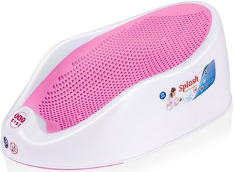 Горка для купания Эльфпласт Splash 585 (бело-розовый)