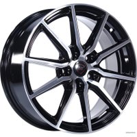 Литые диски NZ R-03 16x6.5" 5x105мм DIA 56.6мм ET 38мм BKF в Бресте