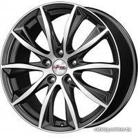 Литые диски iFree Каzантип (КС684М) 18x7.5" 5x115мм DIA 70.2мм ET 44мм Блэк Джек