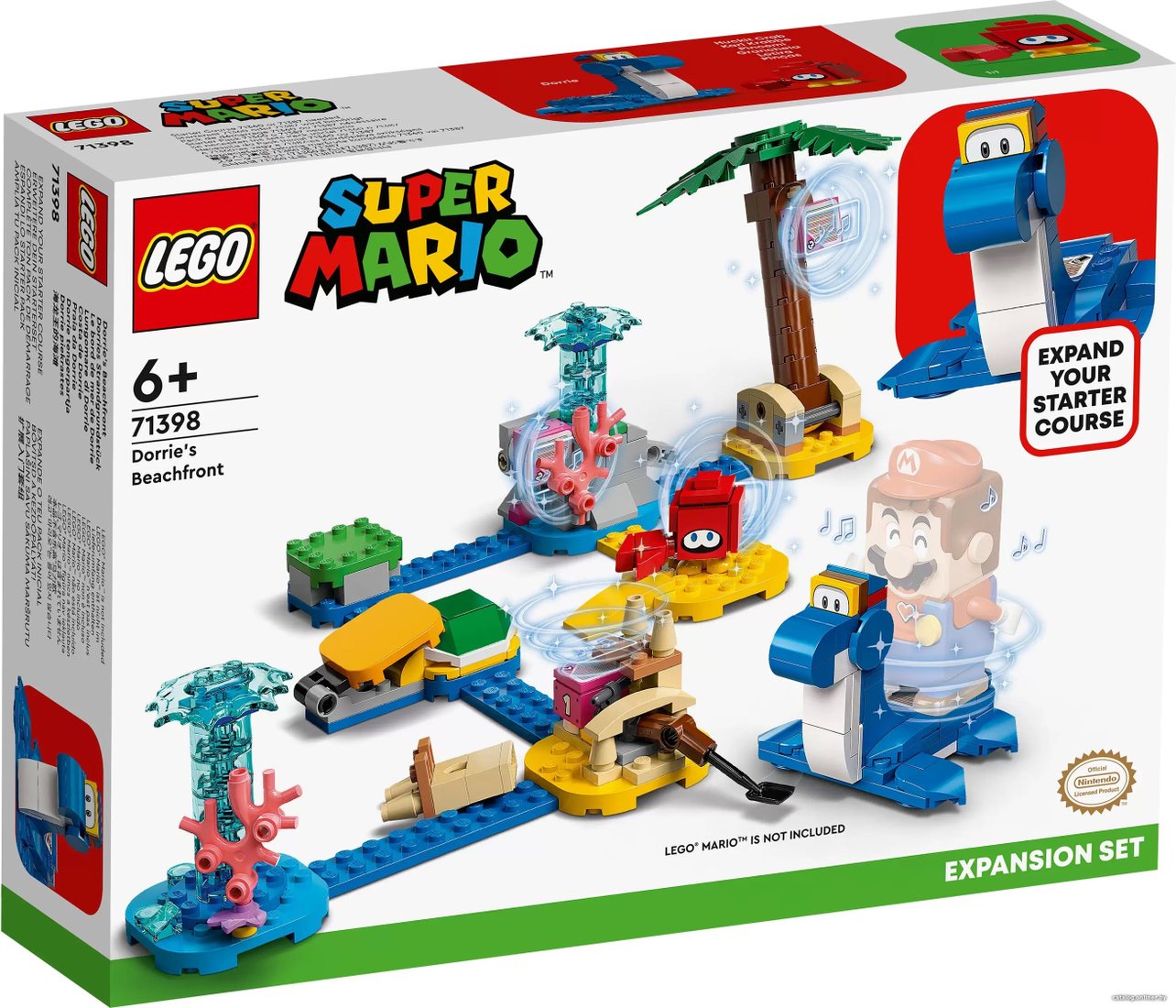 Конструктор LEGO Super Mario 71398 доп. набор Берег Дорри