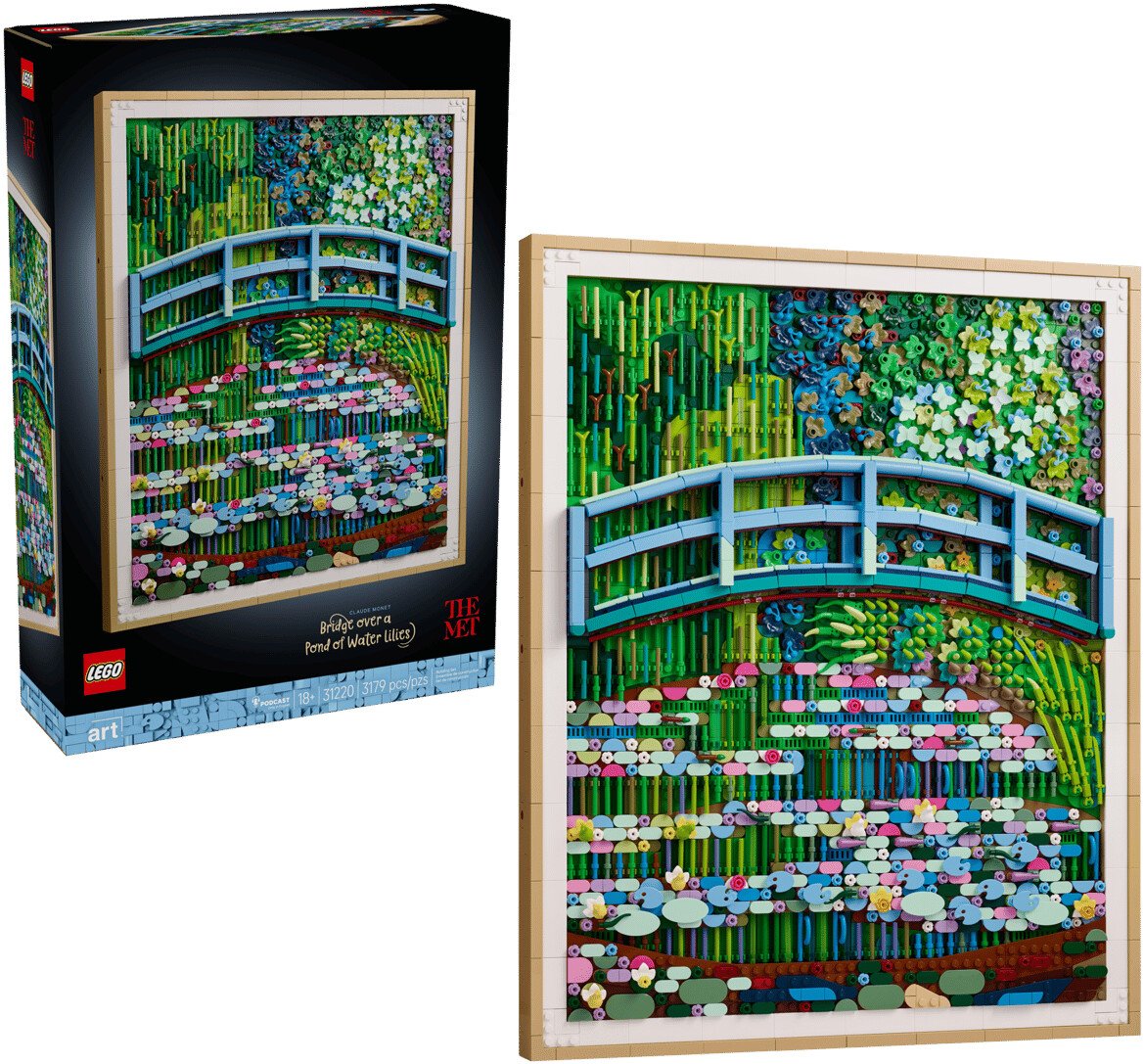 

Конструктор LEGO Art 31220 Клод Моне — Мост через пруд с водяными лилиями