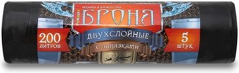 Пакеты для строительного мусора Ромашка БРОНЯ ЗВБ-200/5/10/Ч (5 шт)