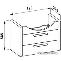  Laufen Тумба под умывальник LB3 [4361120685601]