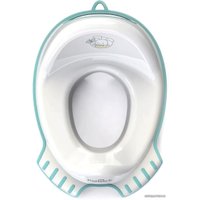 Детская накладка на унитаз Kidwick Флиппер KW120100 (белый/бирюзовый)