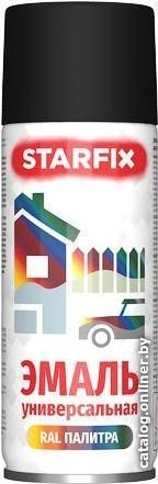 Эмаль Starfix SM-103039-1 520 мл (черный матовый)
