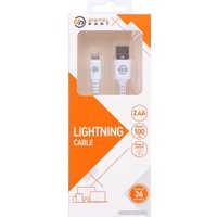 Кабель Digital Part LC-307 USB Type-A - Lightning (1 м, белый)