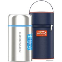 Термос для еды БИОСТАЛЬ NRP-1000 (серебристый) в Гомеле