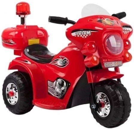 

Электротрицикл RiverToys Moto 998 (красный)