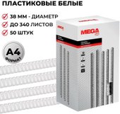 Office A4 38 мм 50 шт 255114 (белый)