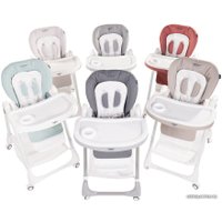 Высокий стульчик Martin Noir Tody Lux (feather gray) 0+