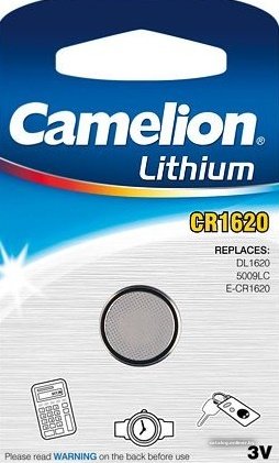 Батарейка Camelion СR1620 [CR1620-BP1B]