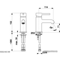 Смеситель Armatura Moza 5032-815-31