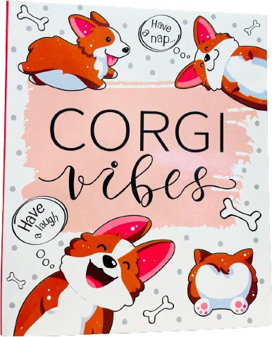 

Блокнот Malamalama Corgi Vibes Блокнот позитивного настроения 4627131689469