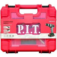 Дрель-шуруповерт P.I.T. PSR18-D3 (с 2-мя АКБ, кейс)