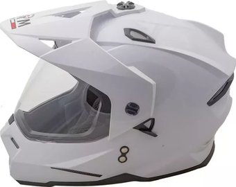Мотошлем AIM JK802Y 802Y-007-YS (Y/S, белый глянец)
