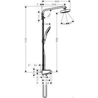 Душевая система  Hansgrohe Raindance Select [27126400]