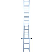 Лестница-стремянка Новая высота NV 122 алюминиевая двухсекционная 2x12 ступеней