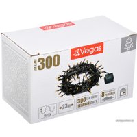 Новогодняя гирлянда Vegas Нить 55071 300 LED (белый теплый)