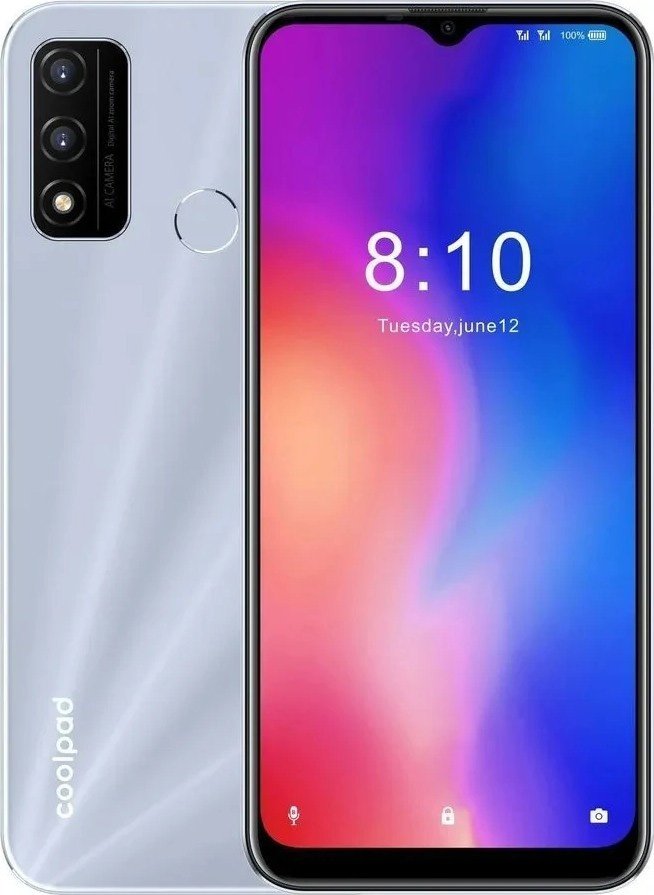 

Телефон Coolpad Cool 10A 6GB/128GB (серебристый)