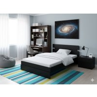 Кровать PROxSON Milton 80x200 (черный)