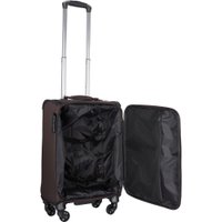 Чемодан-спиннер Rion+ 453 (коричневый)