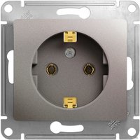 Розетка Schneider Electric Glossa GSL001243 (платиновый)