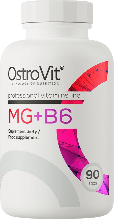 БАД OstroVit Mg + B6 (90 таблеток)
