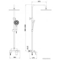Душевая система  Vieir V343562-F