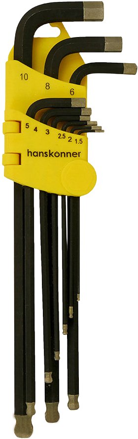 

Набор ключей Hanskonner HK1045-04-9-S (9 предметов)