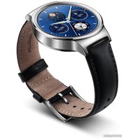 Умные часы Huawei Watch Classic Stainless Steel with Black Suture Leather Strap