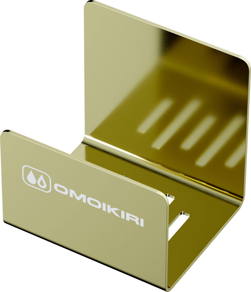 

Подставка для губок Omoikiri SH-01-LG (светлое золото)