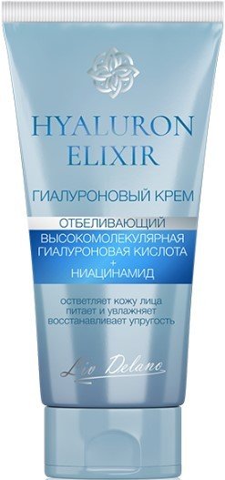 

Liv Delano Крем для лица Гиалуроновый отбеливающий 50 г