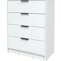 Комод Интерлиния Концепт КТ-К80 Глосс (белый платинум/белый)
