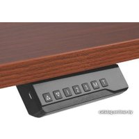Стол для работы стоя ErgoSmart Electric Desk 1380x800x18 мм (бетон чикаго светло-серый/черный)