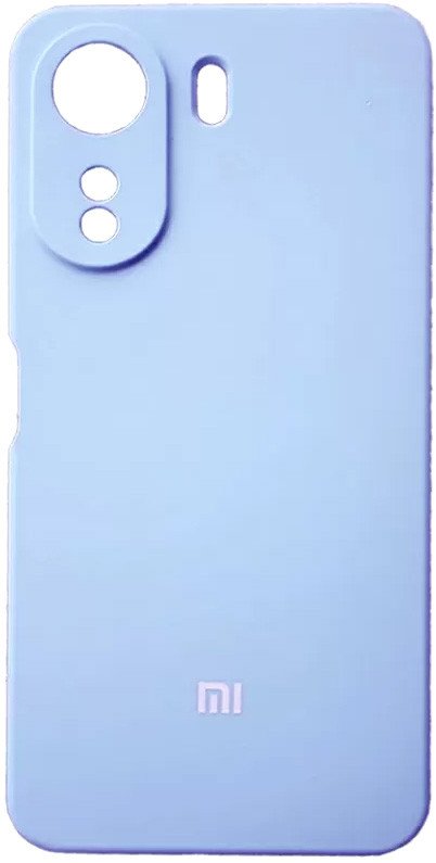 

Чехол для телефона KST Silicone Cover для Xiaomi Redmi 13C (фиалковый с закрытым низом)