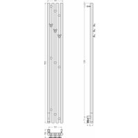 Полотенцесушитель Сунержа Кантата 3.0 150x15.9 31-5846-1516