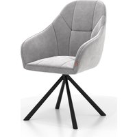 Стул Памир Босс F80 поворотный (серый минт/черная опора) в Бресте