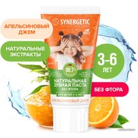 Зубная паста Synergetic Апельсиновый джем 50 г