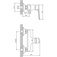 Смеситель Esko Lagos LG80B
