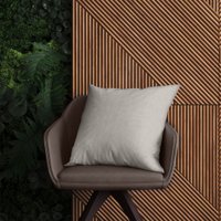 Декоративная подушка Волшебная ночь 40x40 764709 (рогожка, экрю)