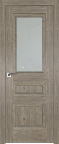 ProfilDoors 2.39XN L 70x200 (каштан темный, стекло франческа кристалл)