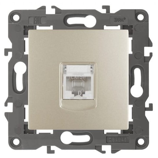 

Розетка компьютерная ЭРА 14-3107-04