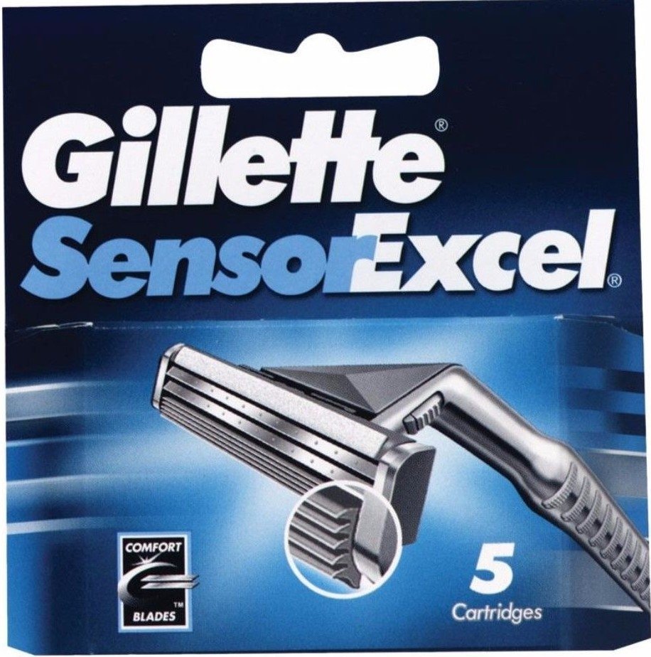 

Сменные кассеты для бритья Gillette Sensor Excel (5 шт) 3014260244873