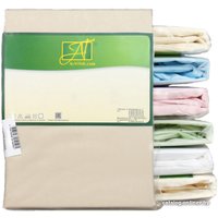 Простыня Альвитек Сатин однотонный 220x280 ПР-СО-280-БЕЖ (бежевый)