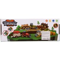 Конструктор Sima-Land Игрушка-Комбайн с прицепом 9279089