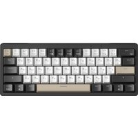 Клавиатура JEGG ZA61 White Black Brown (TNT Yellow)